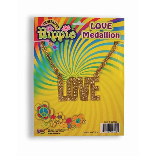 MEDALLON LOVE HIPPIE