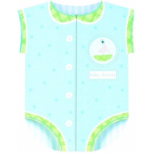 PAQ.8/U INVITACION ROPA BEBE CELESTE