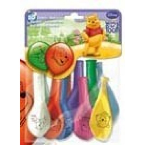$D PAQ.10/U GLOBO IMPRESO WINNIE MULT