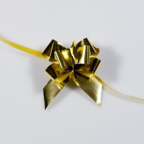   5 LAZOS AUT.19MM METAL ORO