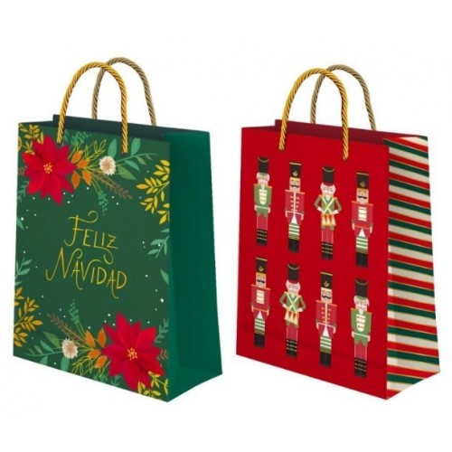   BOLSA NAVIDAD MOD.SURT 30X10X42CM