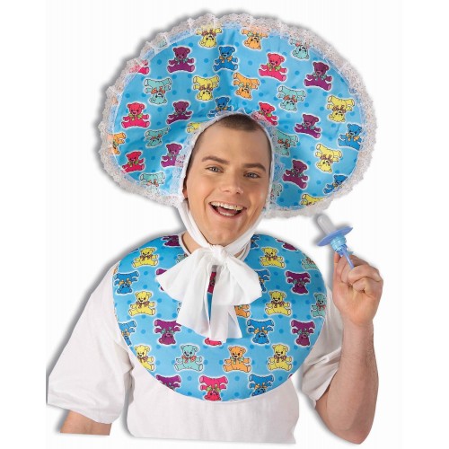   SET BABERO GORRO OSO CELESTE