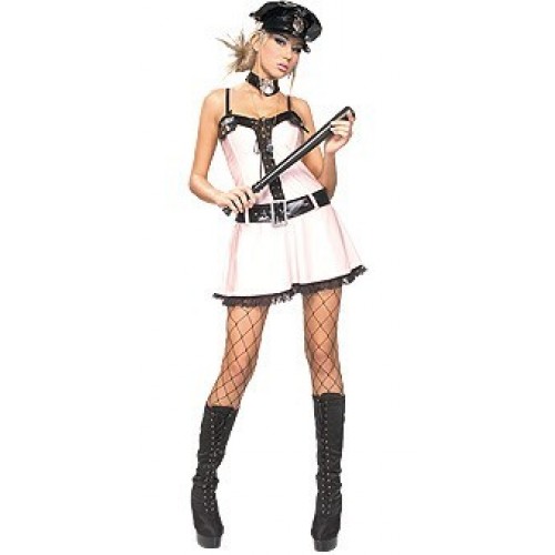  SW DISFRAZ T-XS POLICIA SEXY ROSA
