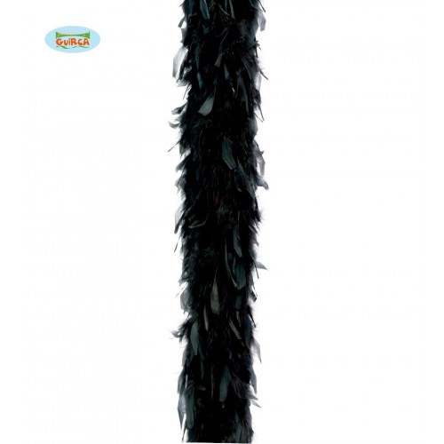   BOA PLUMA 40GR NEGRO 1,80MT