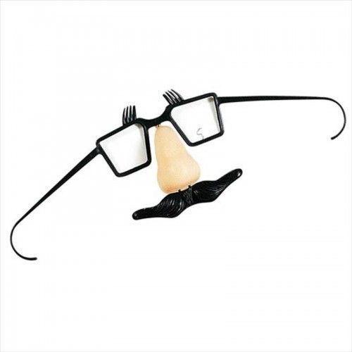 $D PAQ.6/U GAFA C/NARIZ BIGOTE NEGRO