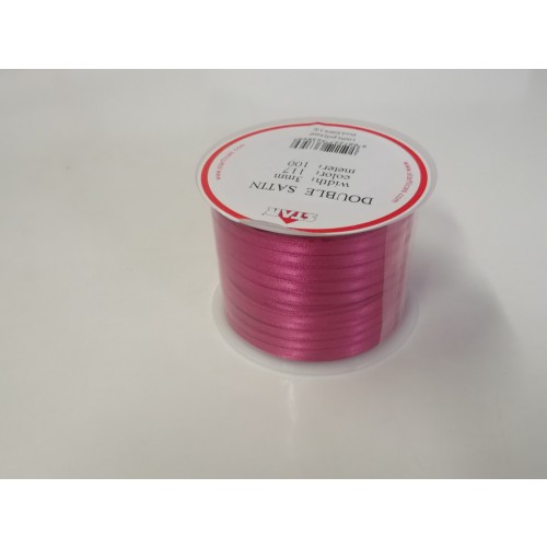 BOBINA 3X100MT TELA RASO FUCSIA