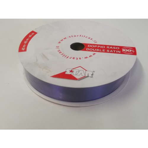   R/CINTA 25MMX45MT RASO VIOLETA