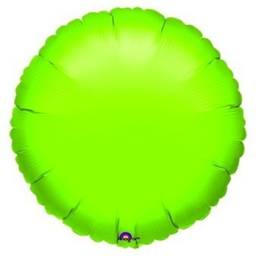 GLOBO 18 FORMA REDONDO VERDE LIMA
