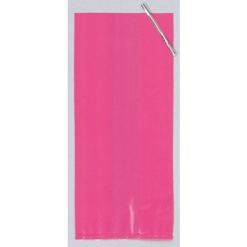 PAQ.20/U BOLSA C/CIERRE FUCSIA 13X29CM