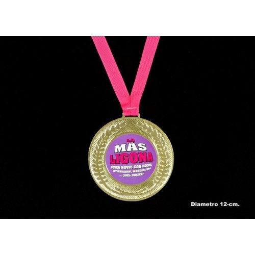 MEDALLA LA MAS LIGONA