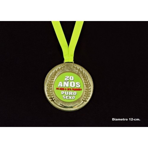 MEDALLA 20 AÑOS