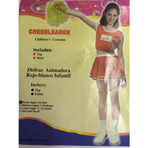 DISFRAZ 4A6 AÑOS  ANIMADORA R/B