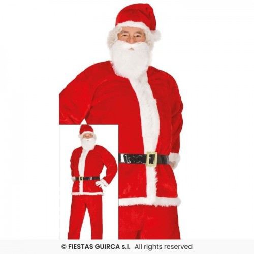 DISFRAZ T-M PAPA NOEL TERCIOPELO