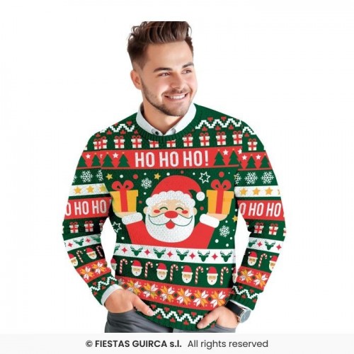 JERSEY T-XL NAVIDAD HO HO HO