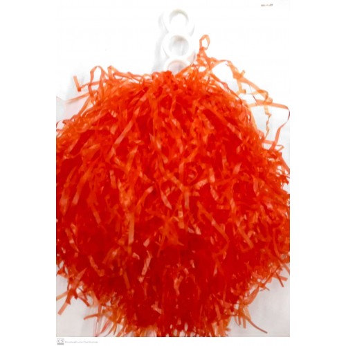   -POMPON ANIMADORA NARANJA