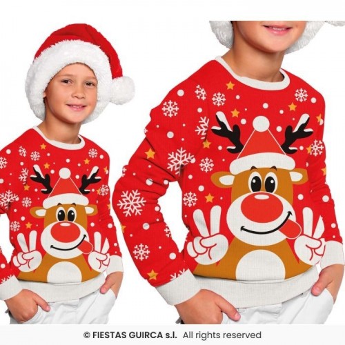 JERSEY 5A6AÑOS NAVIDAD RENO