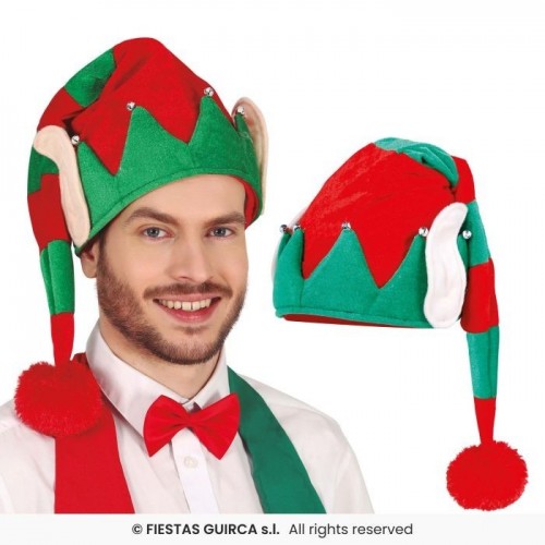 GORRO ELFO C/CASCABELES