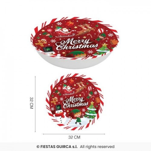   BOL MERRY CHIRSTMAS 32CM