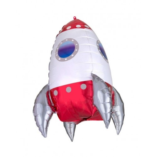   GLOBO 29" FOIL FORMA COHETE ASTRO