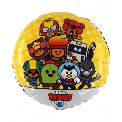 GLOBO 18" FOIL BRAWL STARS