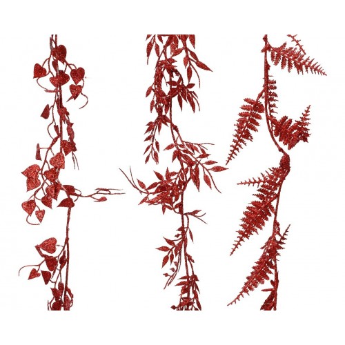 RAMA HOJA PURPURINA ROJO 180CM