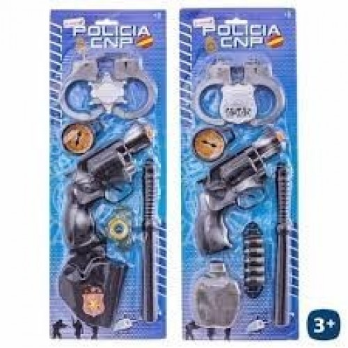 SET 5 ACCESORIOS POLICIA