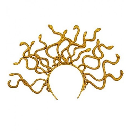   DIADEMA MEDUSA ORO