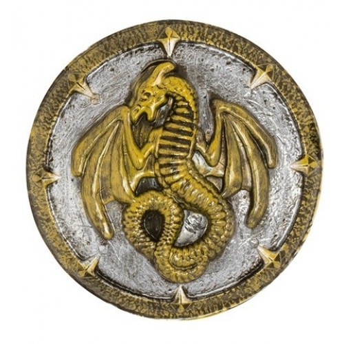 ESCUDO ADULTO REDONDO DRAGON 48CM