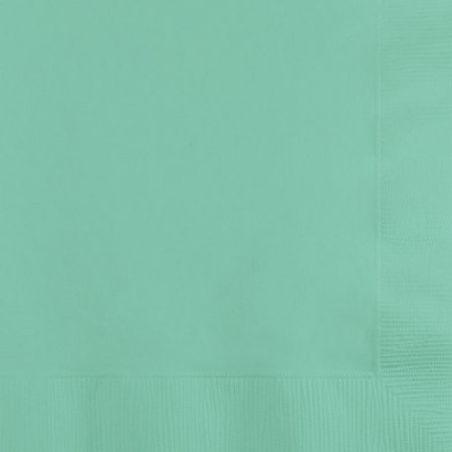   20 SERVILLETAS VERDE MENTA 33CM