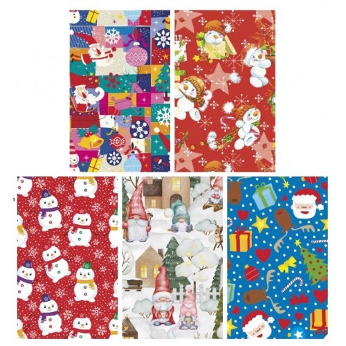 R/PAPEL REGALO NAVIDAD INFANTIL 70X2MT