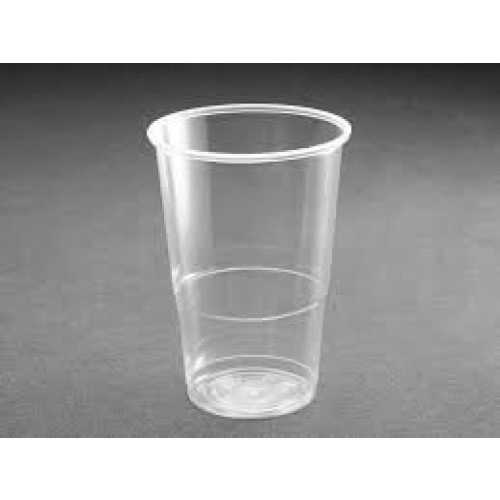   20 VASOS PLASTICO TRANSPARENT 330CC