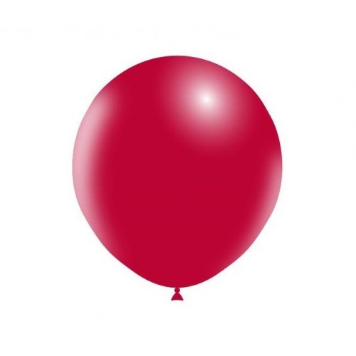   25 GLOBOS 18" 118P20 ROJO