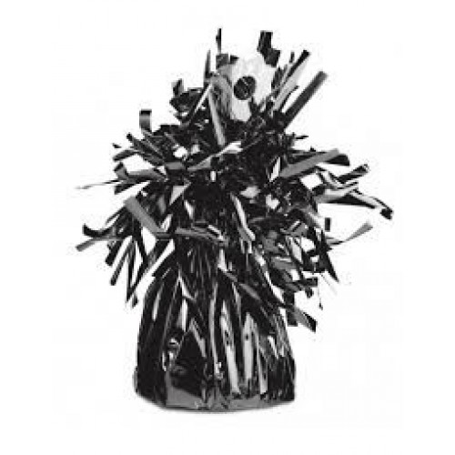   PESO GLOBO METAL NEGRO 140GR