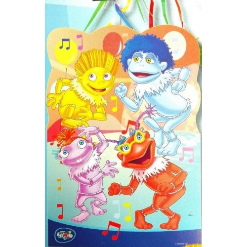 $D  PIÑATA PERFIL LOS LUNNIS DISCO