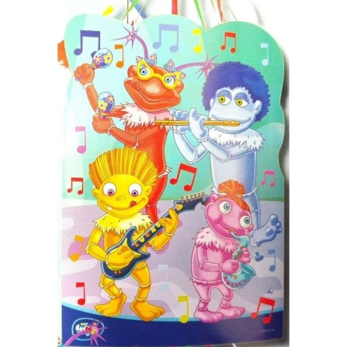 $D  PIÑATA PERFIL LOS LUNNIS MUSICOS