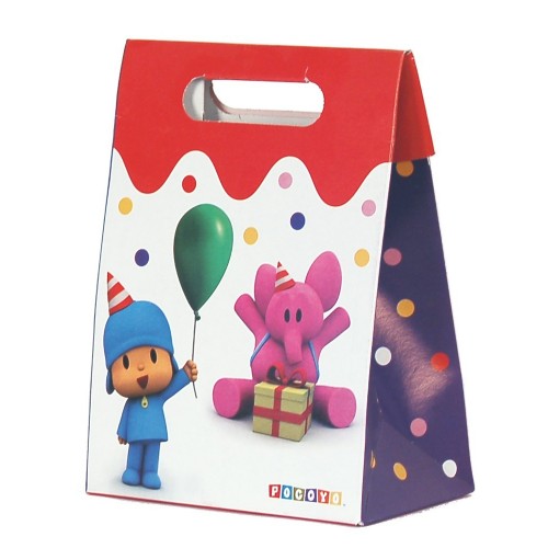 $D   CAJA PARA GOLOSINA TIPO POCOYO
