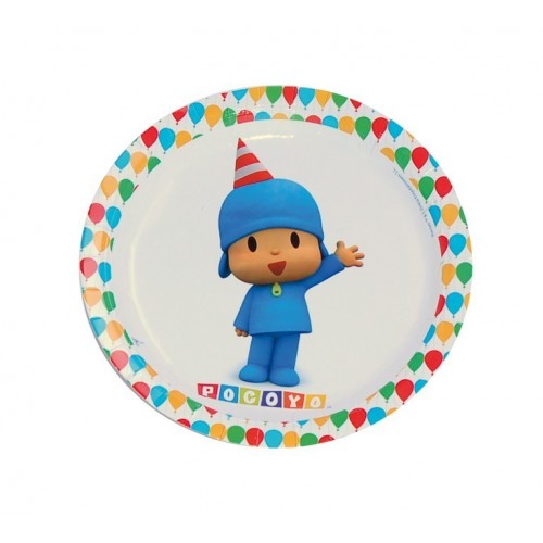 $D  8 PLATOS POCOYO 18CM