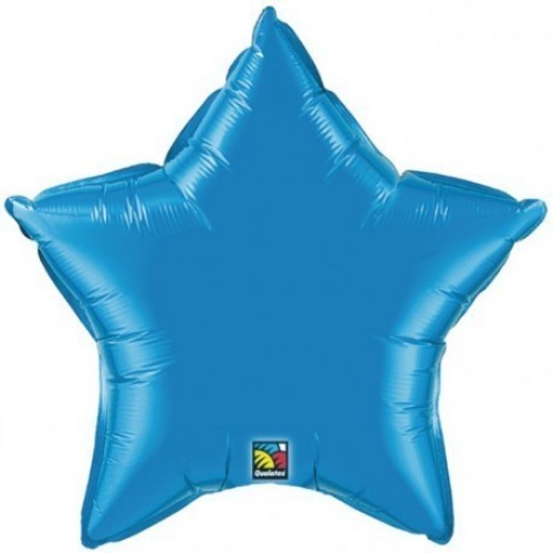  GLOBO 36" FOIL ESTRELLA AZUL ZAFIRO