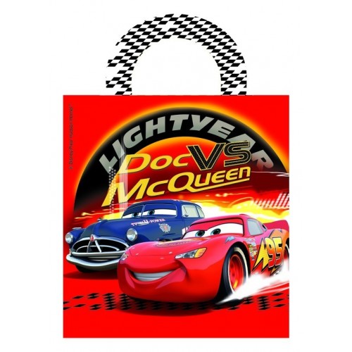 6 BOLSAS PLASTICO WORLD OF CARS