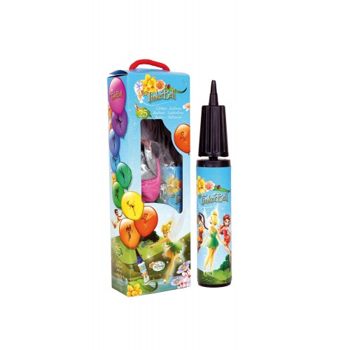 $D CAJA 25/U GLOBO INFLADOR FAIRIE