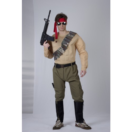 DISFRAZ RAMBO ADULTO