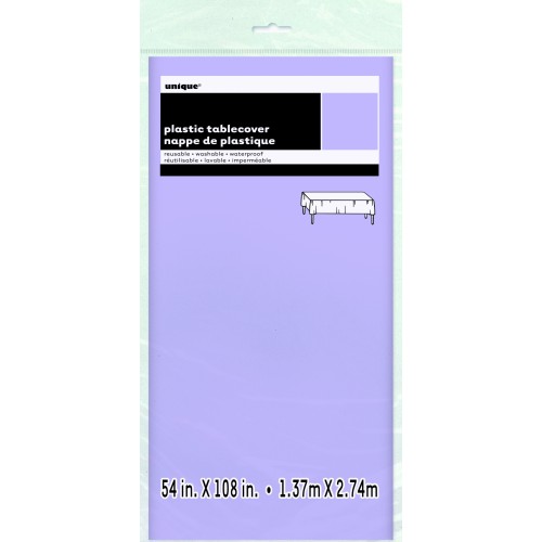 $ E   MANTEL PL  LAVANDA 137X274CMS