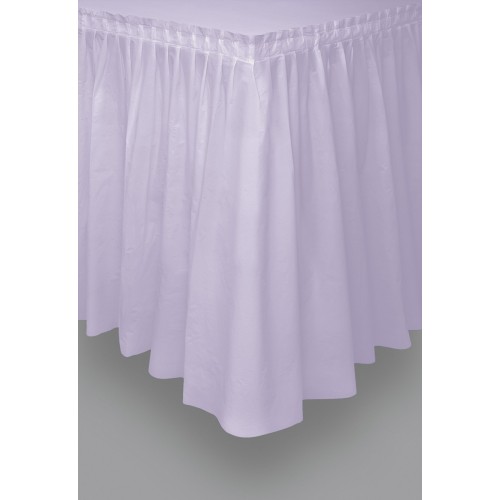   FALDA MESA PLASTI LAVANDA 426X73CM