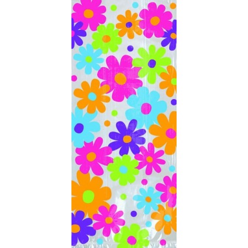 PAQ.8/UBOLSA C/CIERRE FLOR 13X30CM