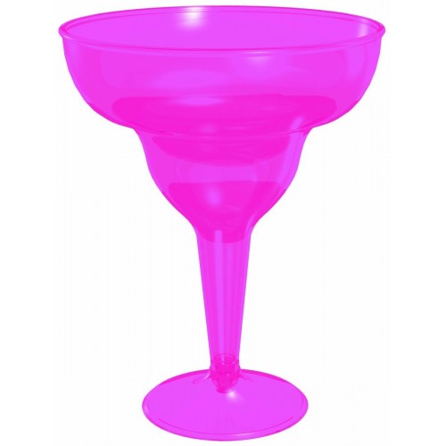 20 COPAS MARGARITA FUCSIA 236ML