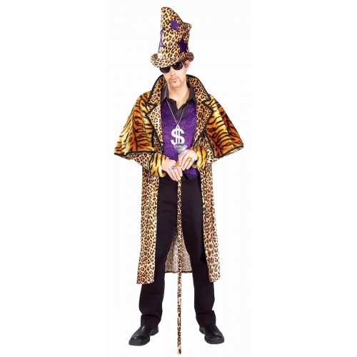 DISFRAZ T-UNICA MAFIOSO LEOPARDO TIGRE
