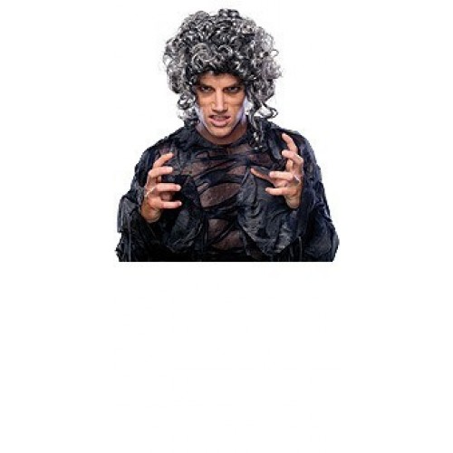 PELUCA ZOMBI SIGLO 18 GRIS