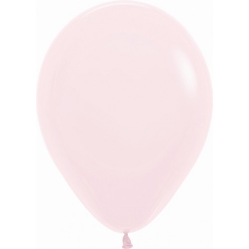  100 GLOBOS R5" LATEX PASTEL ROSA