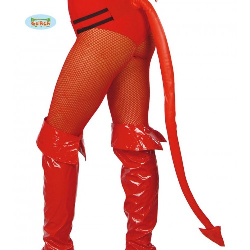 $D   RABO DIABLO ROJO 90CM