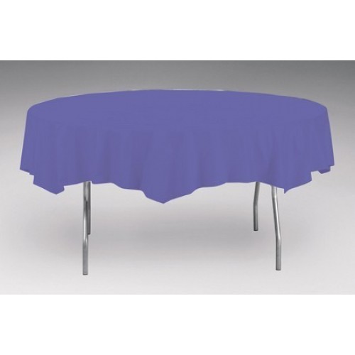   MANTEL PLASTI  REDONDO MALVA 208CM